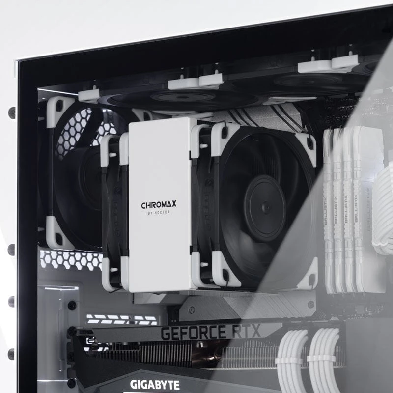 Noctua U12A chromax.juodas procesoriaus aušintuvas – 120mm