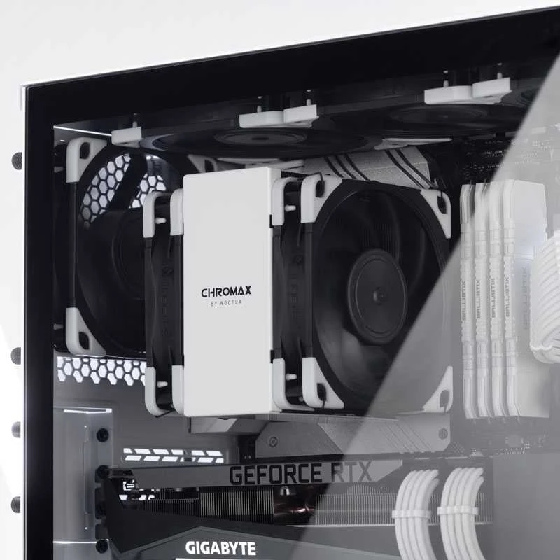 Noctua U12A chromax.juodas procesoriaus aušintuvas – 120mm