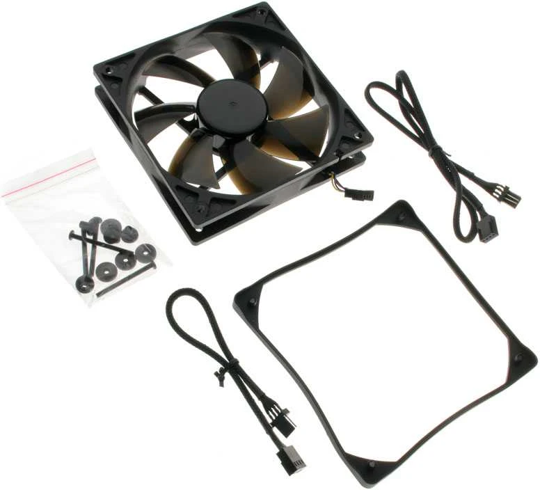 Noiseblocker BlackSilent Pro Fan PLPS - 120mm PWM, 3 Stück
