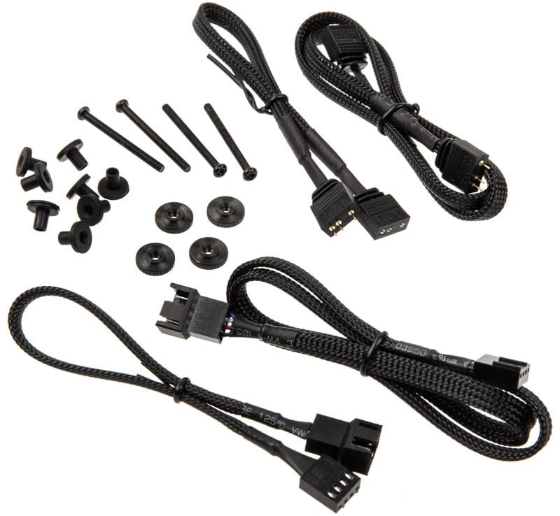 Ventiliatorius Noiseblocker NB-eLoop X B12-P ARGB, PWM - 120mm, juodas - 3 pack