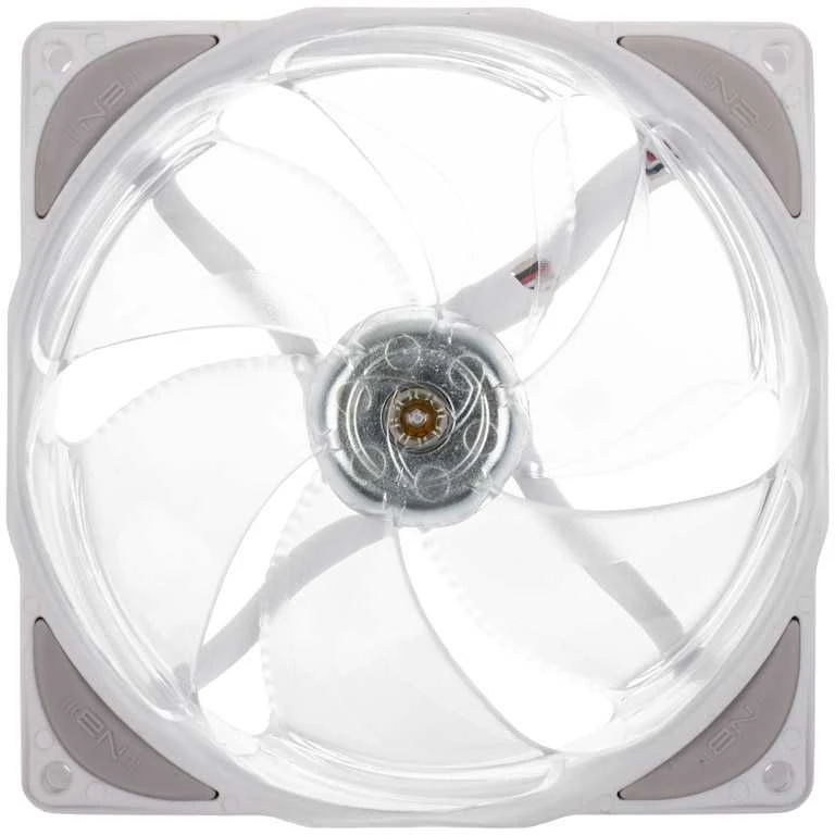 Noiseblocker Triukšmo slopintuvas NB-eLoop X B12-P ARGB, PWM - 120 mm, baltas - 3 vnt. komplektas