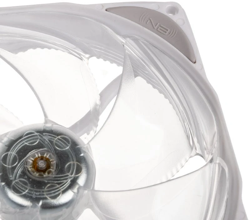 Noiseblocker Triukšmo slopintuvas NB-eLoop X B12-P ARGB, PWM Ø 120 mm, baltos spalvos