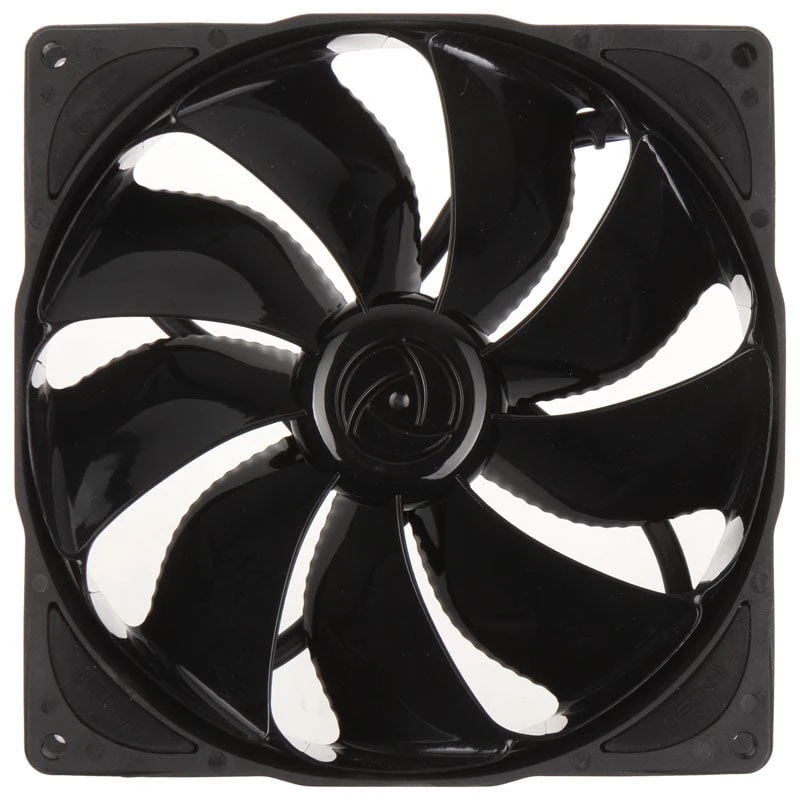 Noiseblocker NB-eLoop Fan B14-PS Juodas Edition - 140mm PWM, 3 pieces
