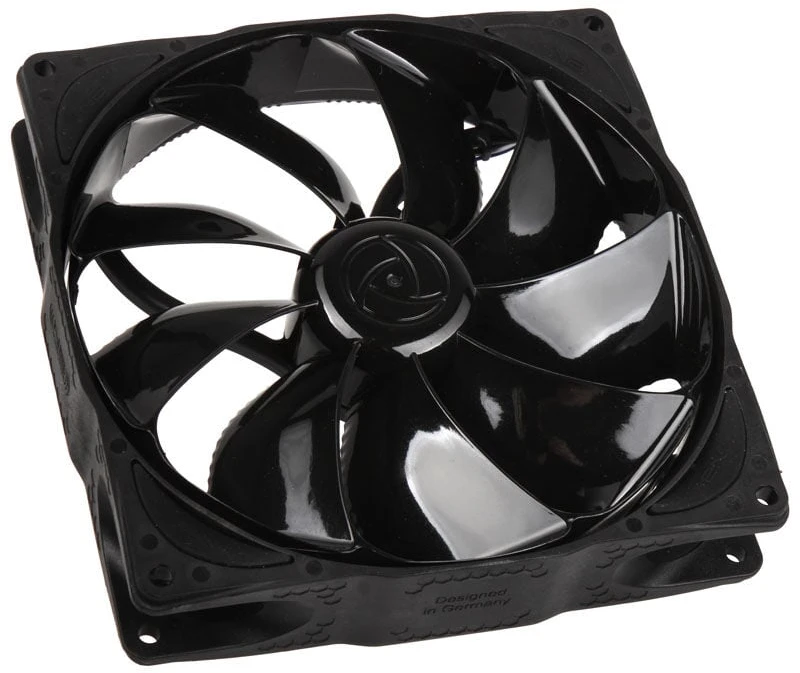 Noiseblocker NB-eLoop Fan B14-PS Juodas Edition - 140mm PWM, 3 pieces
