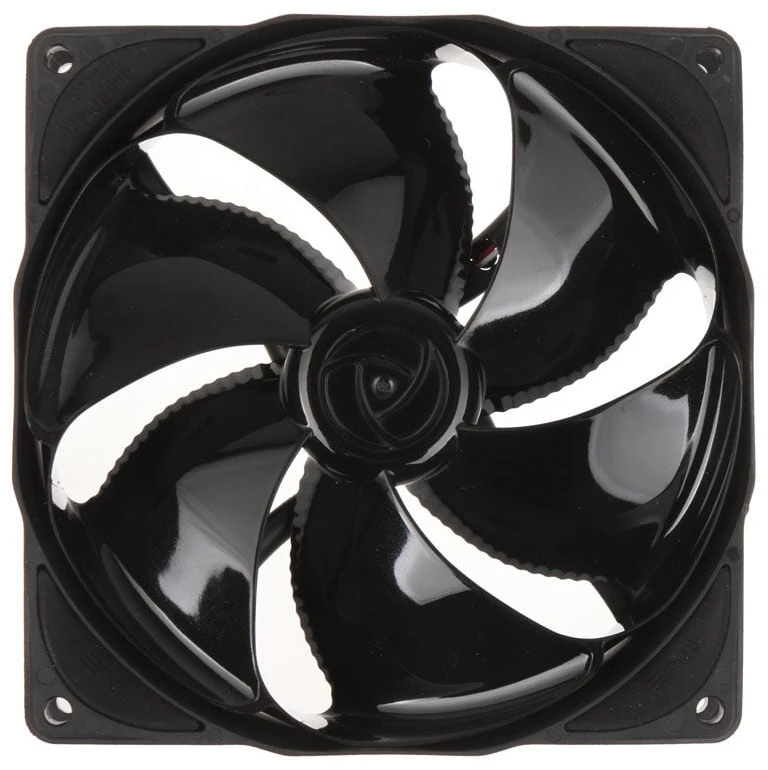 Noiseblocker NB-eLoop Fan B12-PS Juodas Edition - 120mm PWM, 3 pieces