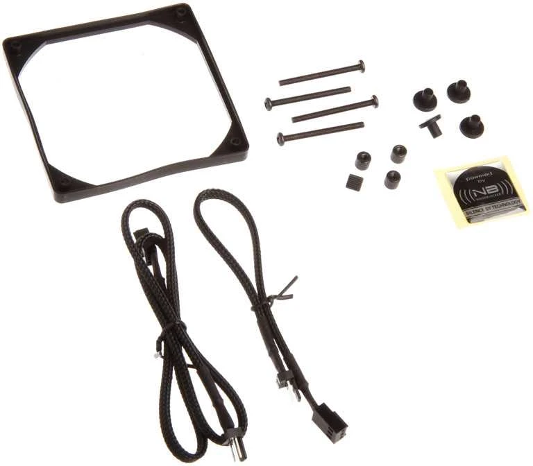 Noiseblocker juodos spalvosSilent Pro korpuso ventiliatoriusPL1 – 120mm