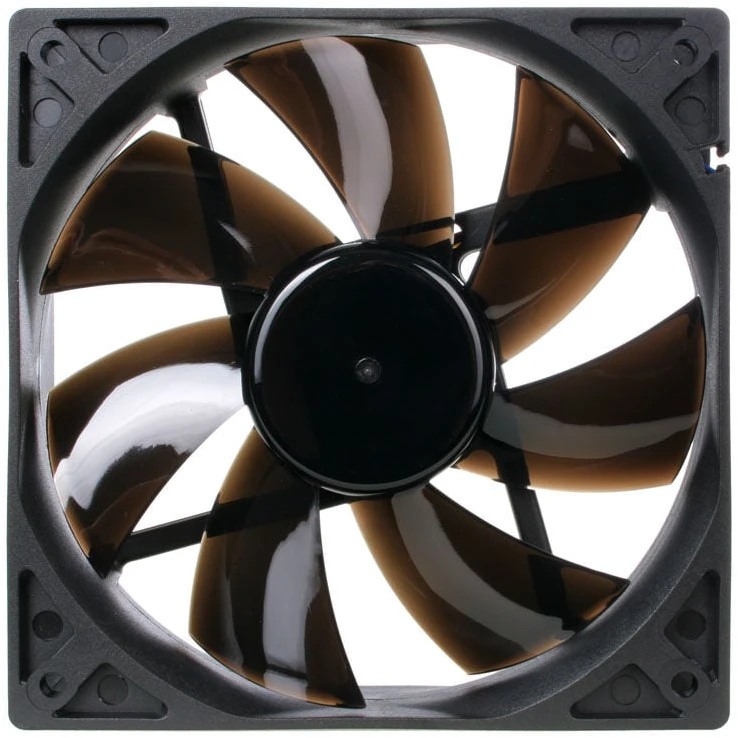 Noiseblocker juodos spalvosSilent Pro korpuso ventiliatoriusPLPS – 120mm PWM