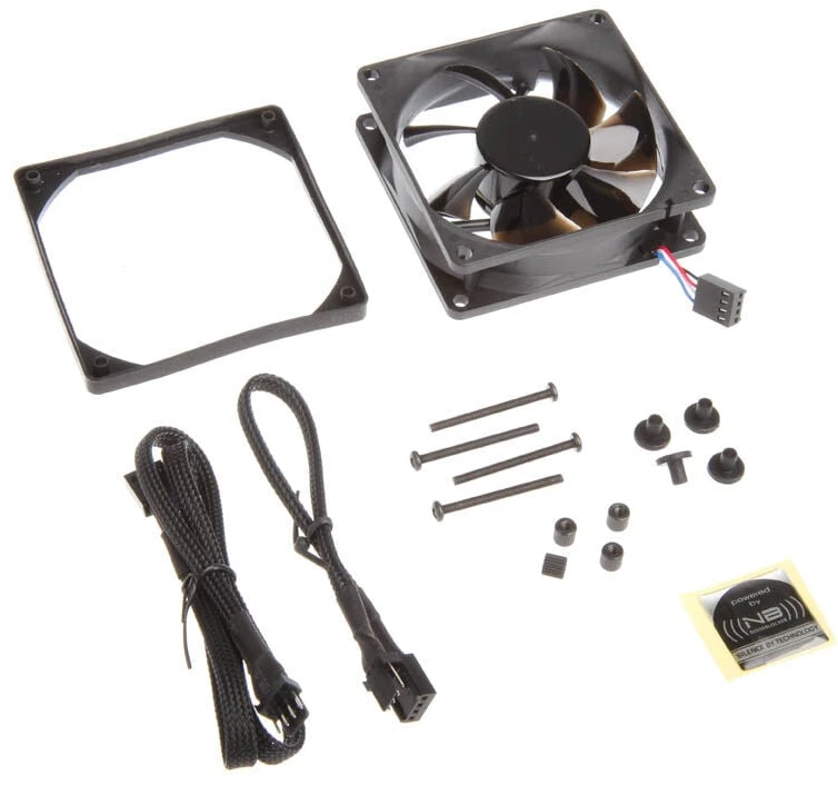 Noiseblocker BlackSilent Pro Fan P-P – 80 mm