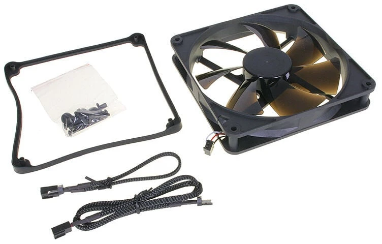 Noiseblocker juodos spalvosSilent Pro korpuso ventiliatoriusPK2 – 140mm