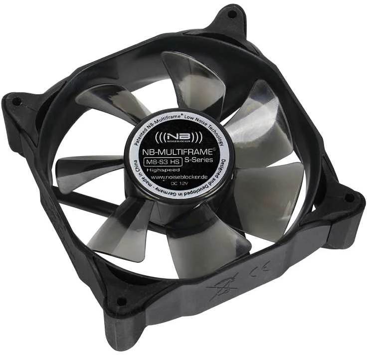 Noiseblocker Multiframe S-Series M8-3 HS – 80mm