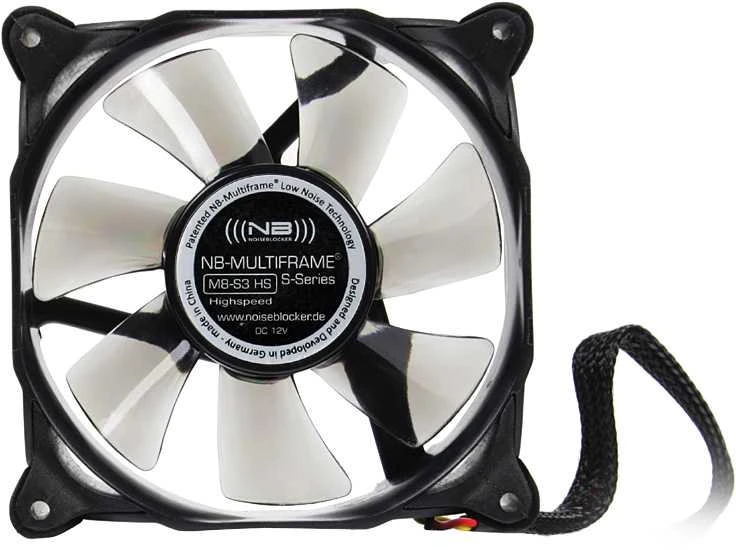 Noiseblocker Multiframe S-Series M8-3 HS – 80mm