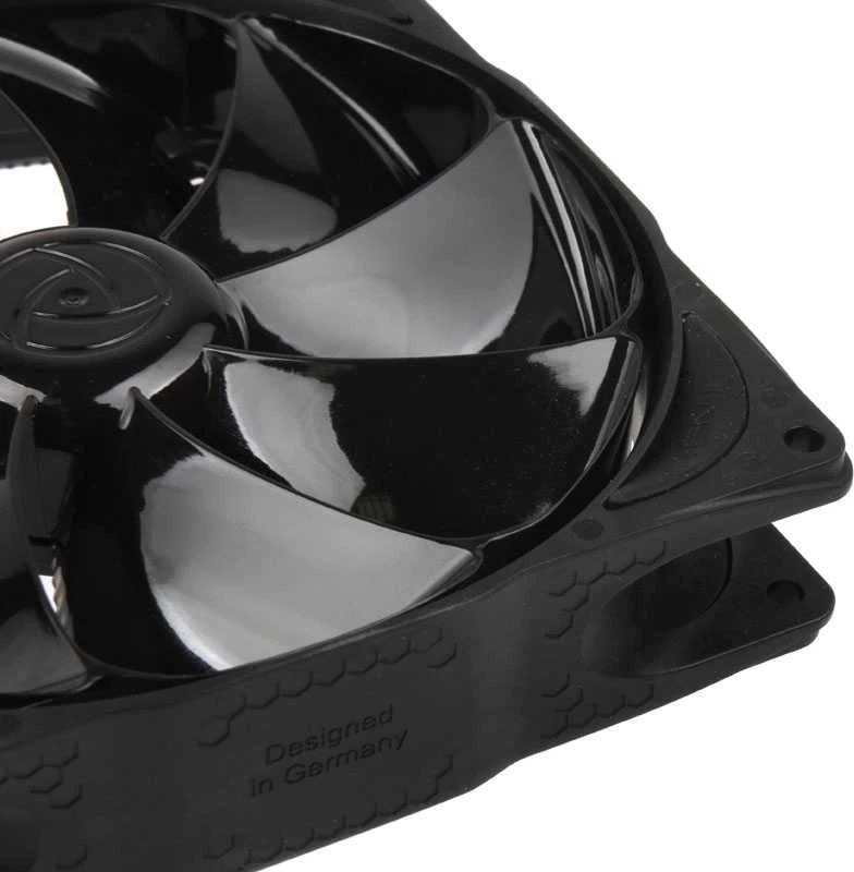 Noiseblocker Triukšmą slopinantis NB-eLoop ventiliatorius B14-PS Juodas leidimas – 140 mm PWM