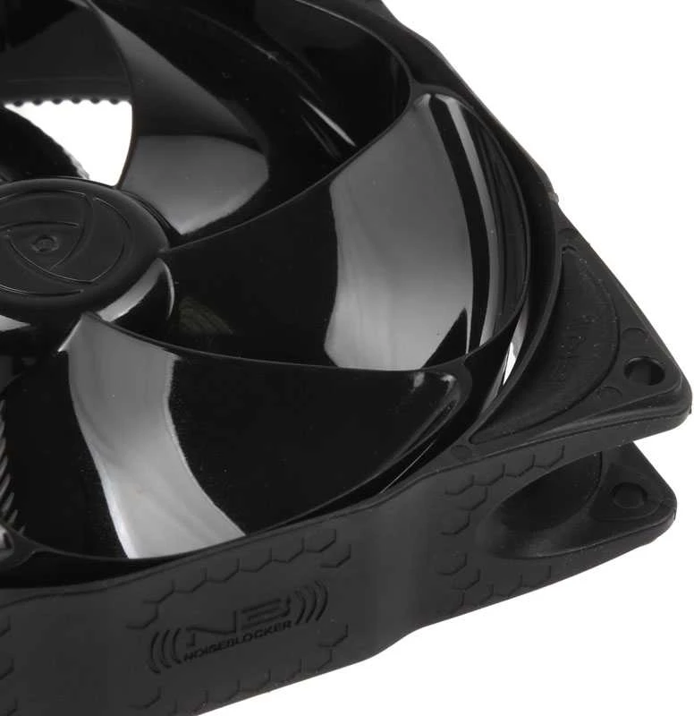 Noiseblocker NB-eLoop korpuso ventiliatoriusB12-PS juodos spalvos Edition – 120mm PWM