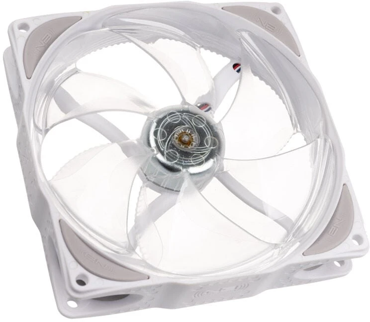 Ventiliatorius Noiseblocker NB-eLoop X B12-PS ARGB, PWM, 3-pack, baltas - 120mm