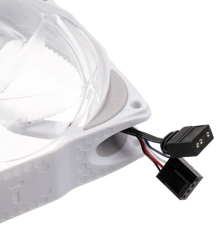 Ventiliatorius Noiseblocker NB-eLoop X B12-P ARGB, PWM - 120mm, baltas - 3 pack