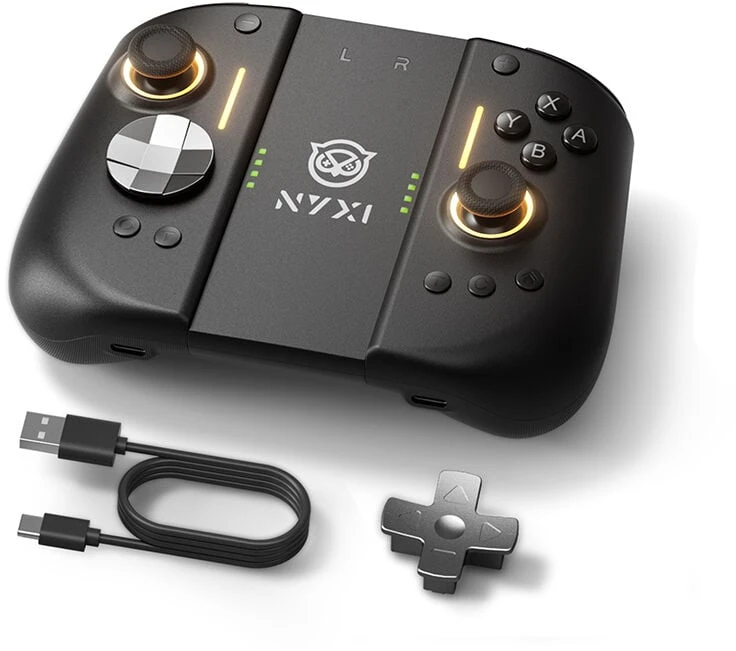 NYXI Hyperion 3 Switch 2 Hall-Effect Joy-Pad – juodos spalvos