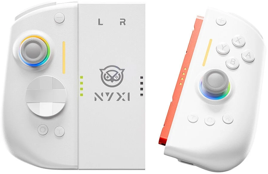 NYXI Hyperion 3 Switch 2 valdymo pultas, Hall Effect™ baltas