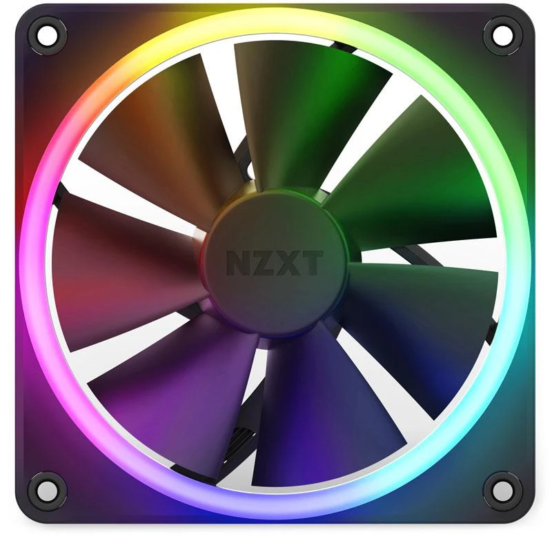 NZXT F120 RGB ventiliatorius su LED žiedu