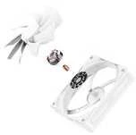 NZXT RF-Q12SF-W2 computer cooling system Kompiuterio dėklas Fan 12 cm Baltas 1 pc(s)