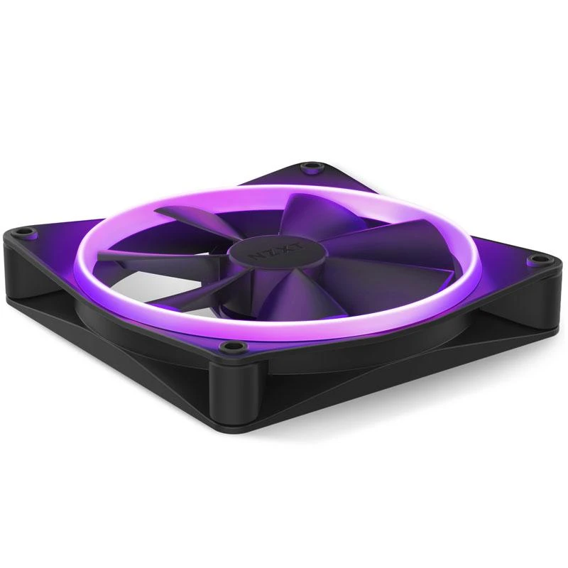 Nzxt F140 RGB 2-pack ventiliatorius + šakotuvas (RF-R14SF-B1)