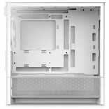 NZXT H3 Flow (2025) Micro-ATX kompiuterio korpusas, baltos spalvos
