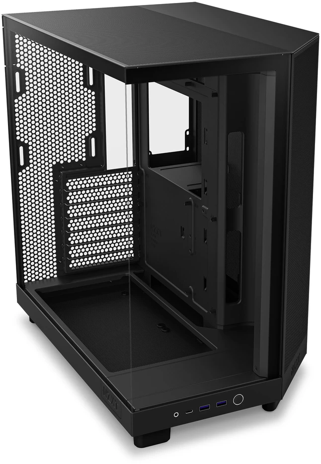 NZXT H6 Flow midi bokšto korpusas, juodas