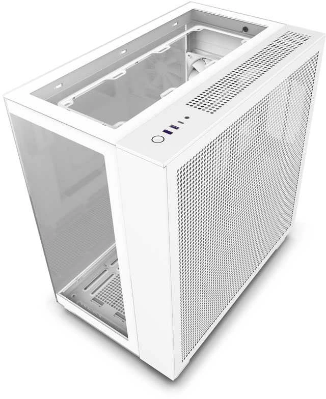 NZXT PC dėklas H9 Elite Midi bokštinis langas baltas