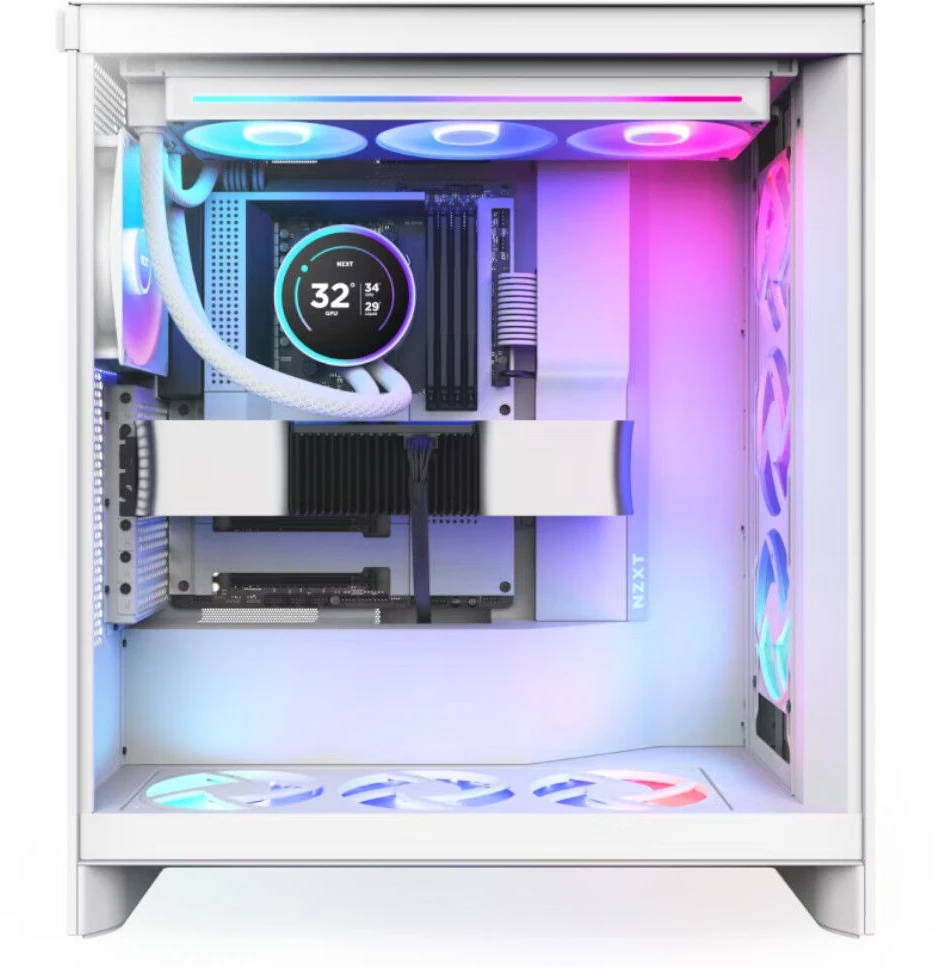 NZXT Kraken Elite 360 RGB V2 LCD balta