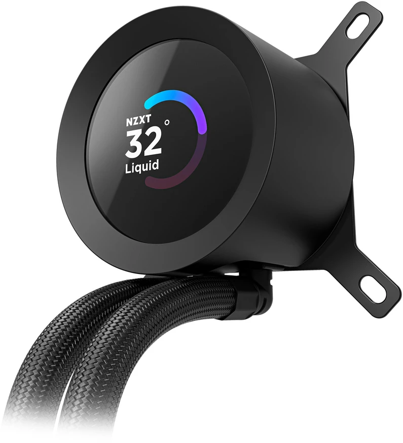 NZXT Kraken Plus 360 RGB AiO Vanduo Cooling – 360mm, juodas