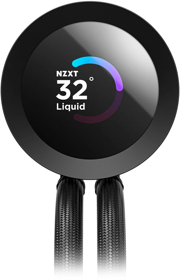 NZXT Kraken Plus 360 RGB AiO Vanduo Cooling – 360mm, juodas