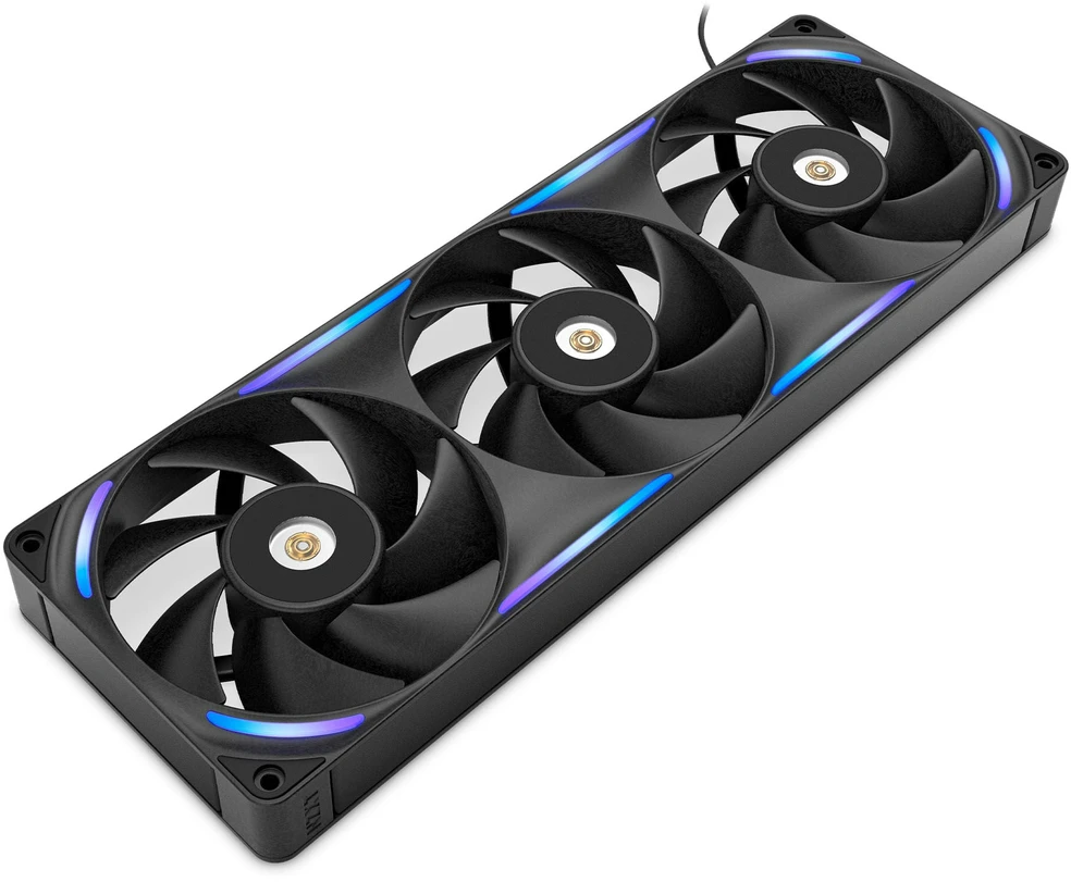 NZXT F360X Performance RGB Gehäuselüfter (Single-Frame) 120mm Juodas
