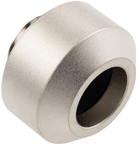 Optimus Hardtube jungiamosios detalės, 12 mm, 6 vnt. pakuotėje su įrankiu – matinio nikelio spalvos