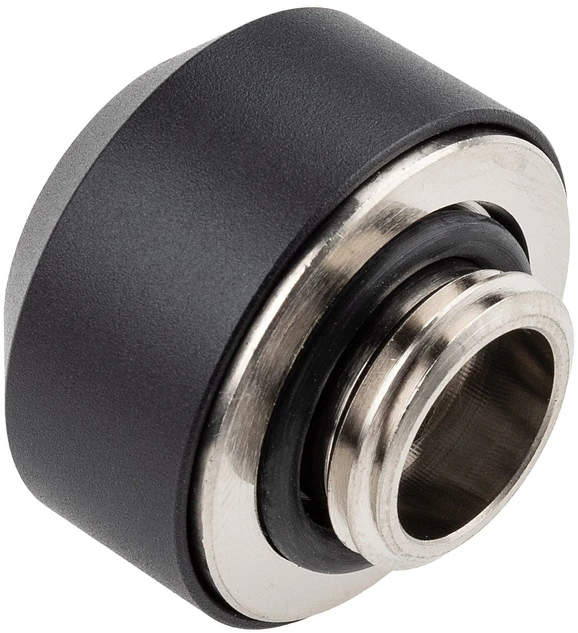Optimus Hardtube jungiamosios detalės, 12 mm, 6 vnt. pakuotėje su įrankiu – juodos