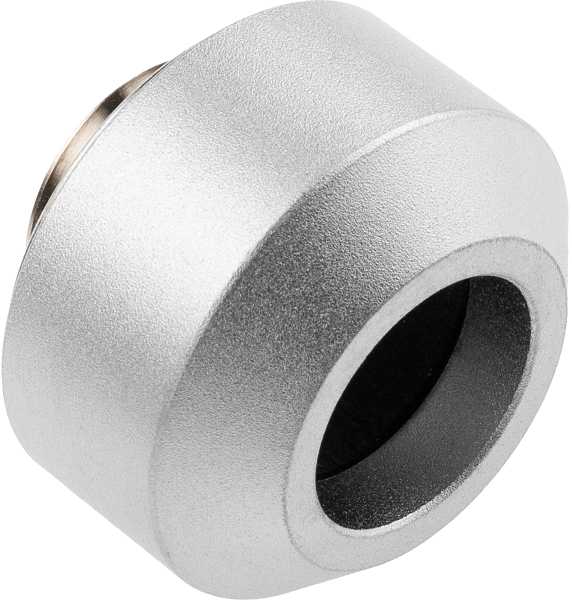 Optimus Hardtube jungtis, 12 mm – sidabrinė