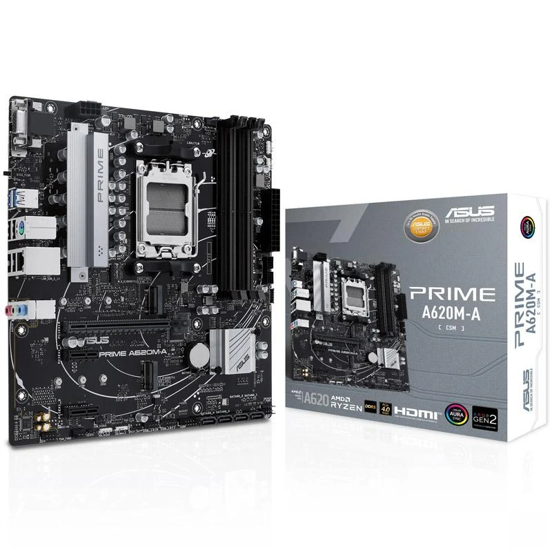 Pagrindinė plokštė Motininė Plokštė - ASUS Prime A620M-A-CSM AM5 Lizdas „Micro ATX“