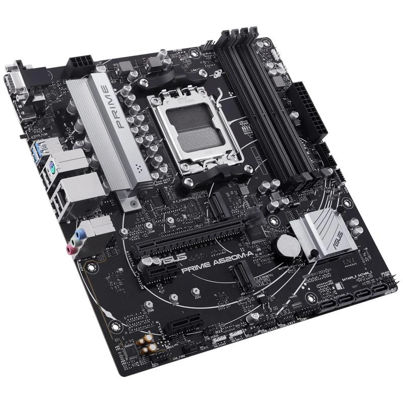 Pagrindinė plokštė Motininė Plokštė - ASUS Prime A620M-A-CSM AM5 Lizdas „Micro ATX“