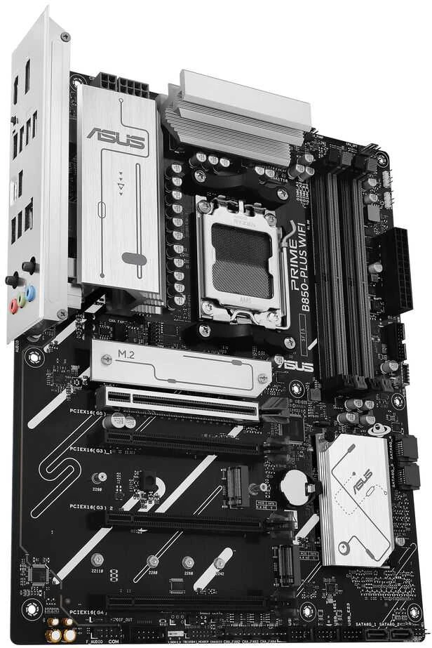 Pagrindinė plokštė|ASUS|AMD B850|SAM5|ATX|DDR5 atmintis|Atminties lizdai 4|2xPCI-Express 3.0 16x|1xPCI-Express 4.0 16x|1xPCI-Express 5.0 16x|3xM.2|1xHDMI|1xDisplayPort|3xUSB 2.0|5xUSB 3.2 B tipo|2xUSB-C|3xAudio prievadas|PRIMEB850-PLUSWIFI