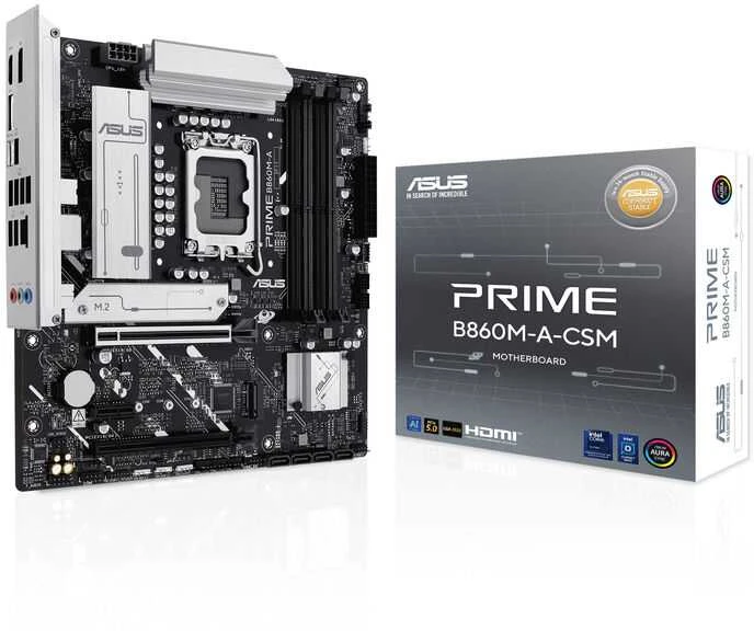 Pagrindinė plokštė ASUS PRIME B860M-A-CSM Intel B860 LGA 1851 (Socket V1) micro ATX