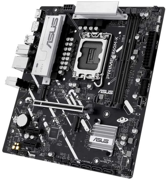 Pagrindinė plokštė ASUS PRIME B860M-K Intel B860 LGA 1851 (V1 lizdas) mikro ATX