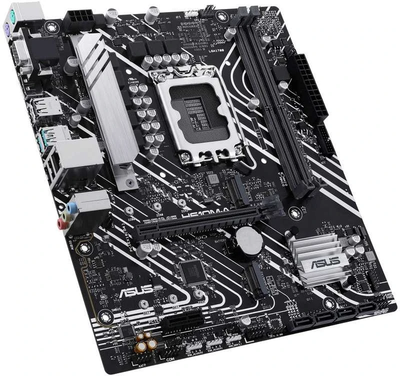 Pagrindinė plokštė ASUS PRIME H610M-A-CSM LGA1700 2DDR5 microATX 4xSATA MB 1xHDMI 1xDP 1xD-Sub 2xM.2