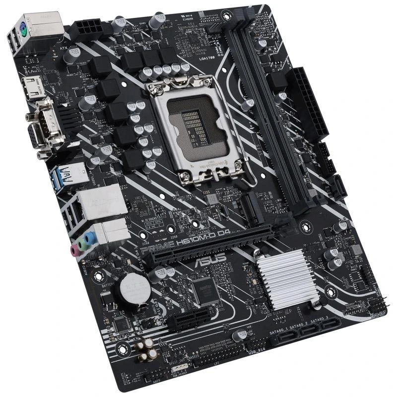 Pagrindinė plokštė Asus | PRIME H610M-D D4 | Procesorių šeima Intel | Procesoriaus lizdas LGA1700 | DDR4 DIMM | Atminties lizdai 2 | Palaikomos standžiojo disko sąsajos SATA, M.2 | SATA jungčių skaičius 4 | Mikroschemų rinkinys Intel H610 | mATX