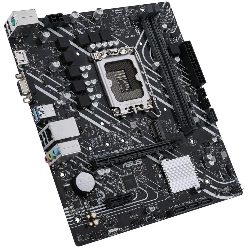 Pagrindinė plokštė Asus | PRIME H610M-K D4 | Procesorių šeima Intel | Procesoriaus lizdas LGA1700 | DDR4 DIMM | Atminties lizdai 2 | Palaikomos standžiojo disko sąsajos SATA, M.2 | SATA jungčių skaičius 4 | Mikroschemų rinkinys Intel H610 | mATX