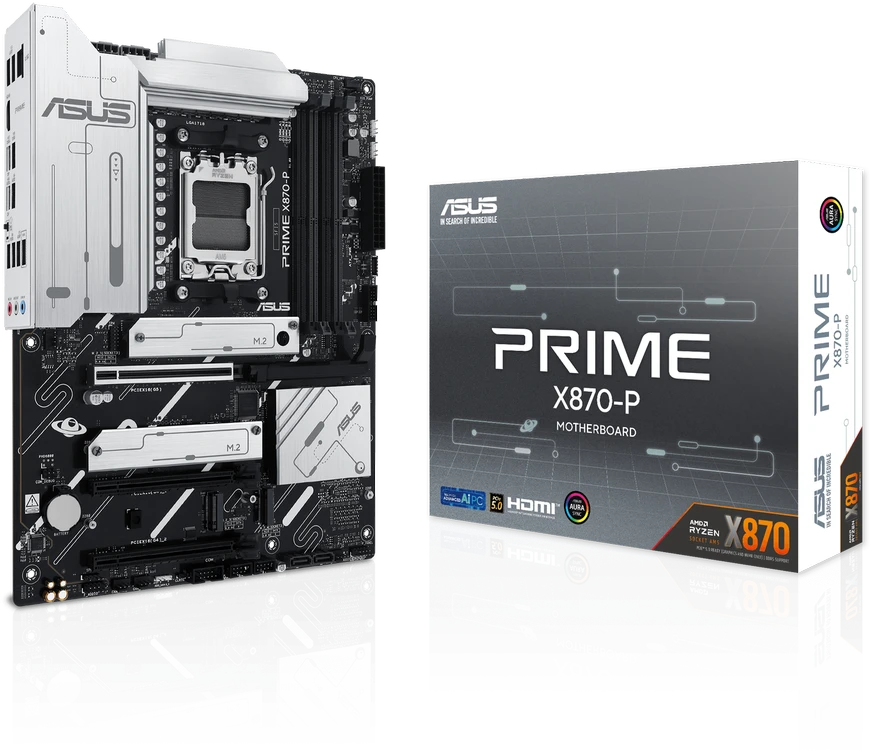 Pagrindinė plokštė ASUS PRIME X870-P