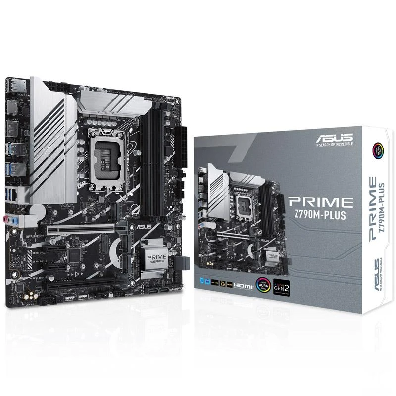Pagrindinė plokštė ASUS Intel Z790/LGA1700/Micro-ATX/Memory DDR5/Atminties lizdai 4/2xPCI-Express 4.0 1x/1xPCI-Express 4.0 16x/1xPCI-Express 5.0 16x/3xM.2/1xHDMI/1xDisplayPort/2xUSB 2.0/5xUSB 3.2/1xUSB-C/1xRJ45/3xAudio port