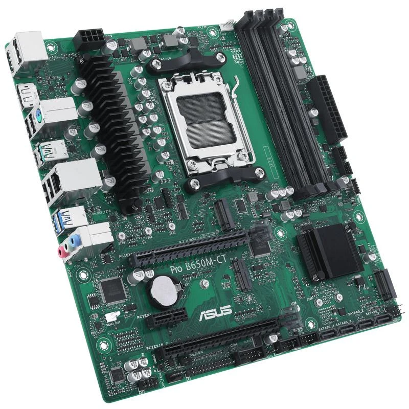 ASUS PRO B650M-CT-CSM, AMD B650 pagrindinė plokštė, AM5 lizdas, DDR5