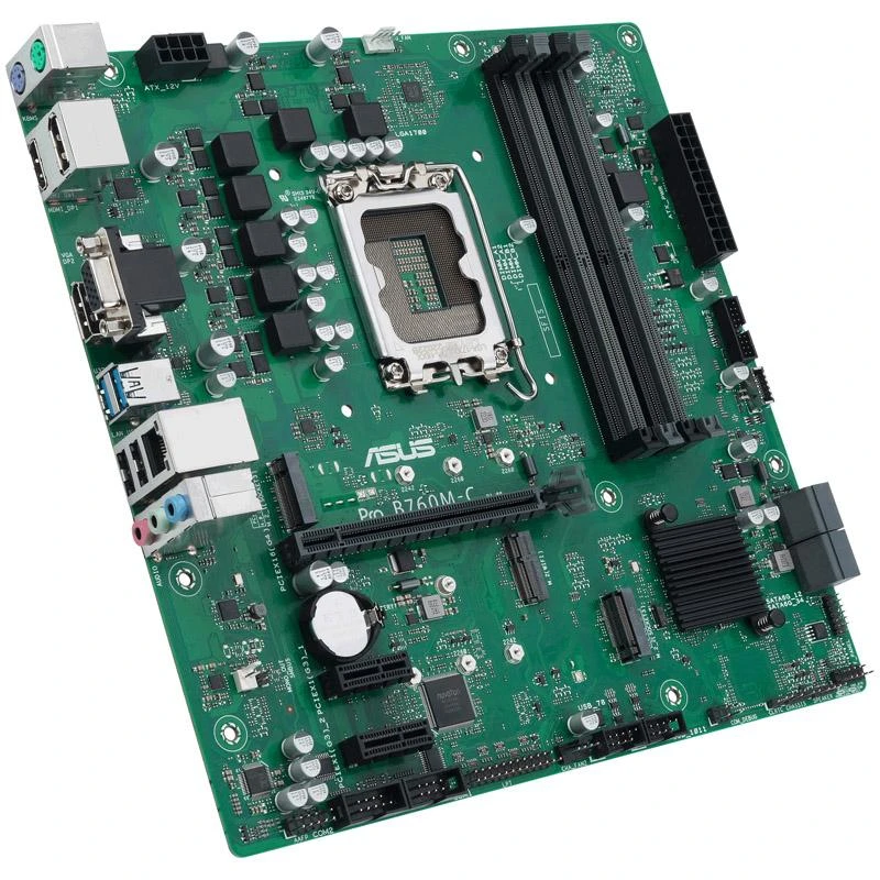 Pagrindinė plokštė ASUS Pro B760M-C-CSM/LGA1700/mATX