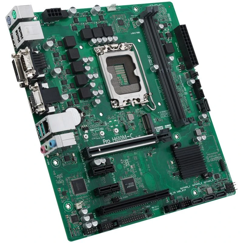 Pagrindinė plokštė ASUS Pro H610M-C-CSM/Micro-ATX/LGA1700