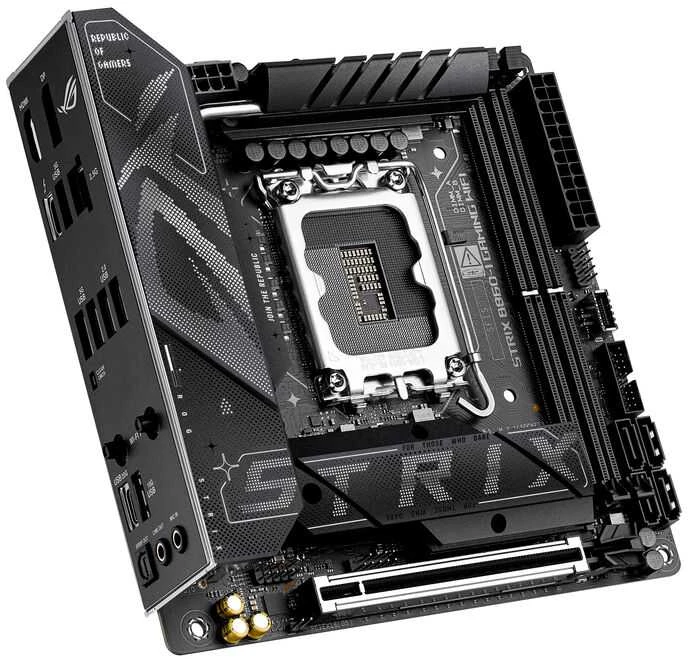 Pagrindinė plokštė ASUS ROG STRIX B860-I GAMING WIFI