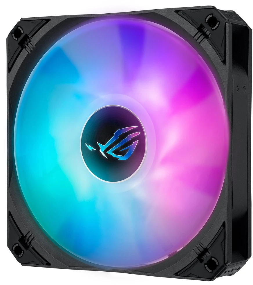 Procesoriaus aušinimo vandeniu sistema ASUS ROG STRIX LC III 360 ARGB LCD, Juodos spalvos