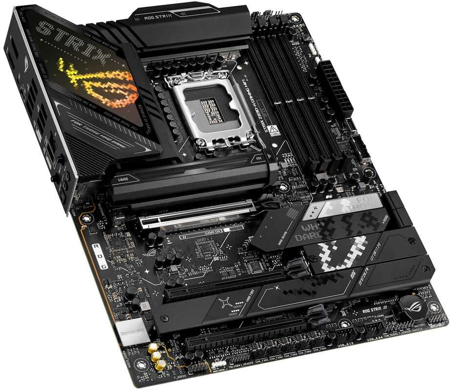 Pagrindinė plokštė MB ASUS ROG STRIX Z890-H GAMING WIFI (Intel.1851.DDR5.ATX)